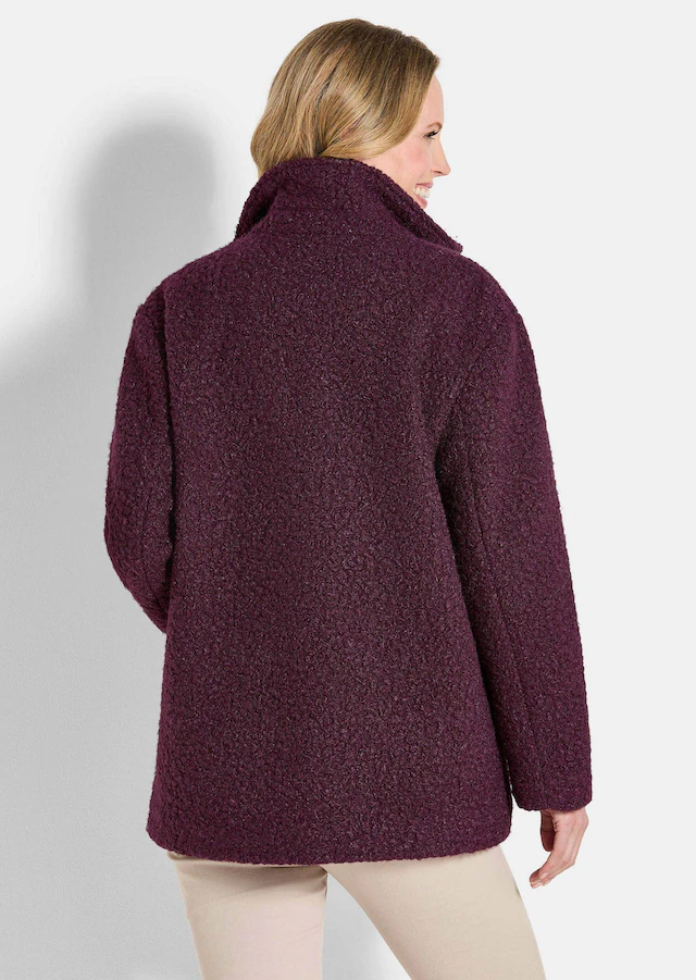 GOLDNER Blouson »Kurzgröße Stilvolle Kurzjacke mit Stehkragen« mit 2 aufgesetzten Taschen