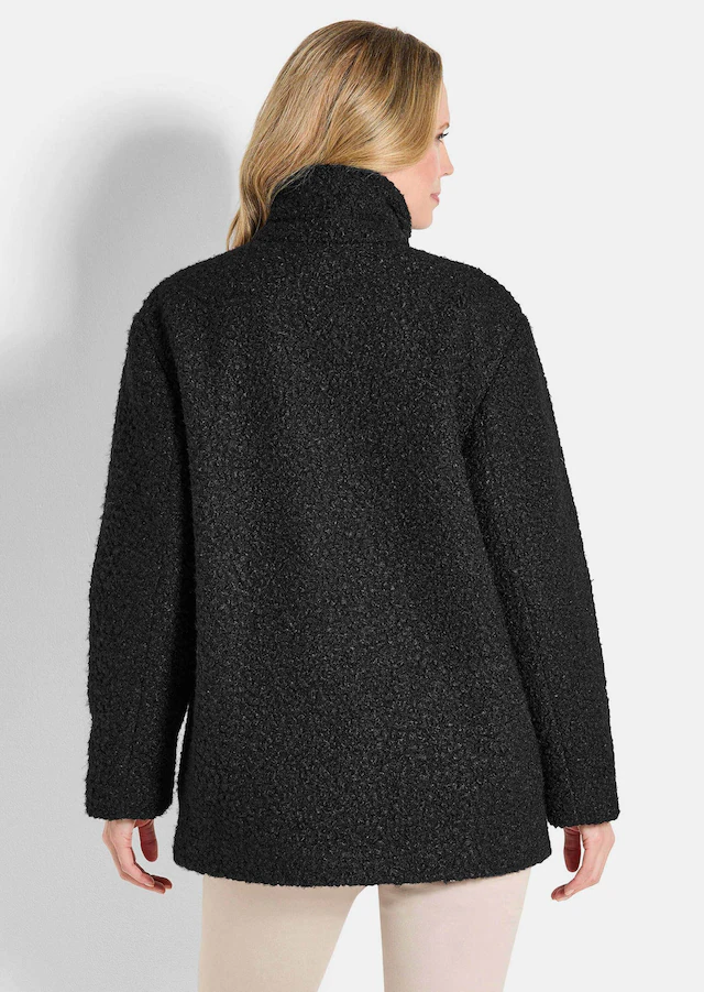 GOLDNER Blouson »Kurzgröße Stilvolle Kurzjacke mit Stehkragen« mit 2 aufgesetzten Taschen