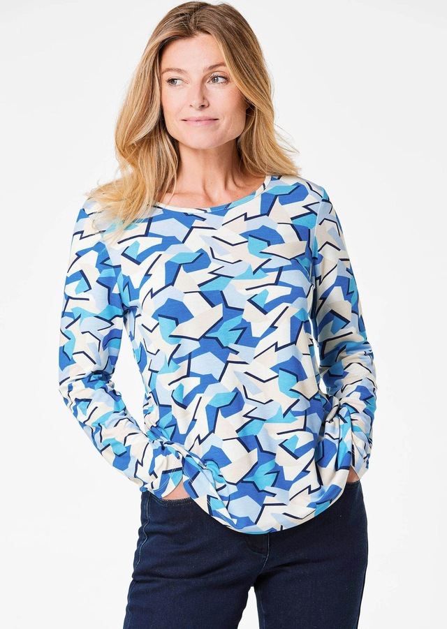 GOLDNER Print-Shirt »Shirt« Kombistarker Druck