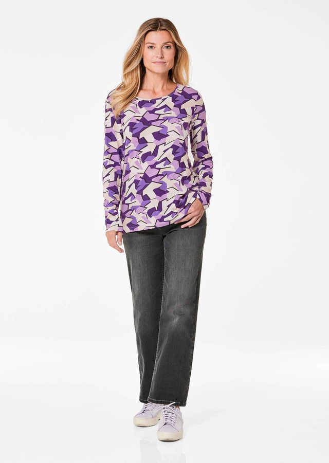 GOLDNER Print-Shirt »Shirt« Kombistarker Druck