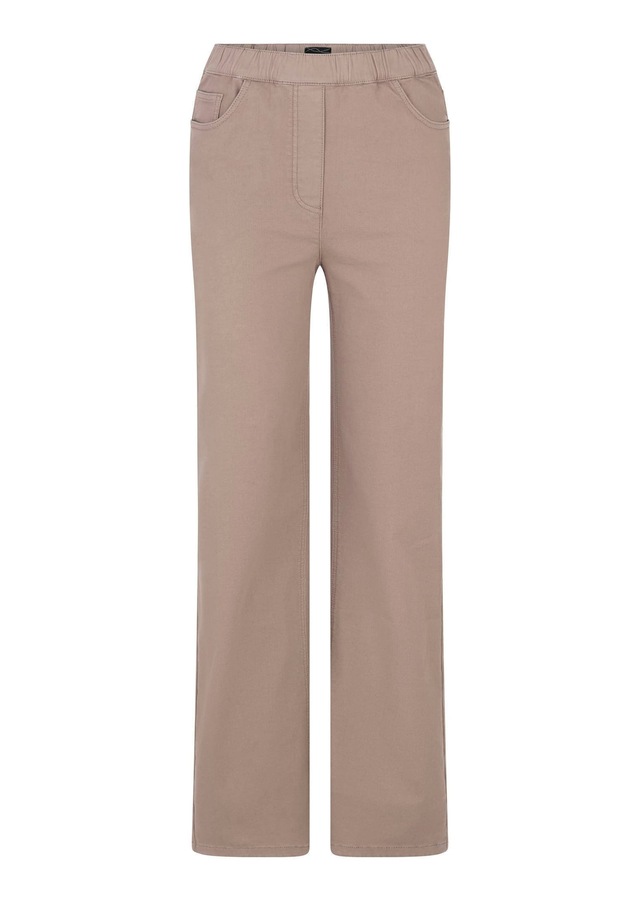 GOLDNER Stretch-Jeans »Kurzgröße Bequeme Jeanshose VERA« runde Eingriffstaschen