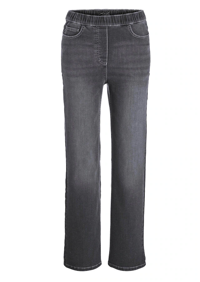 GOLDNER Stretch-Jeans »Bequeme Jeanshose VERA« runde Eingriffstaschen