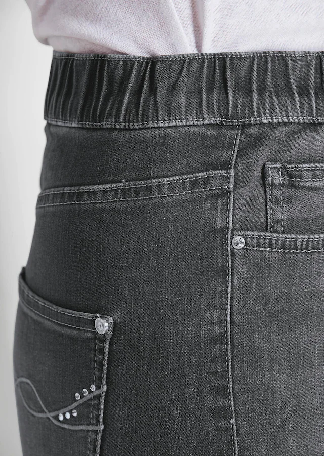 GOLDNER Stretch-Jeans »Bequeme Jeanshose VERA« runde Eingriffstaschen