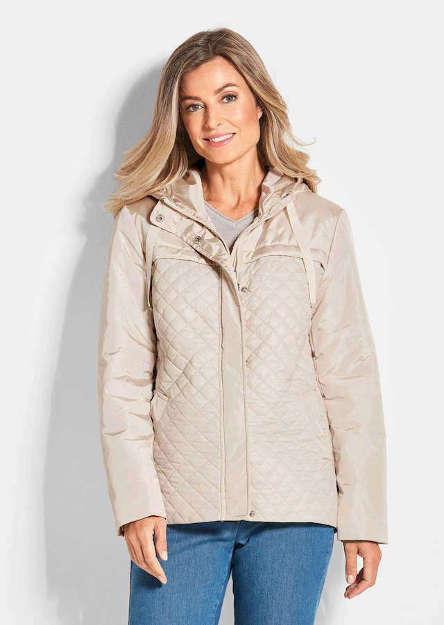 GOLDNER Kurzjacke »Elegante Outdoor-Jacke« Mix aus Stepp und glatten Einsätzen