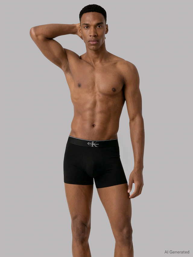 Calvin Klein Underwear Trunk »Trunk 3PK« Packung, 3er-Pack, Körpernahe Passform mit elastischem Bund