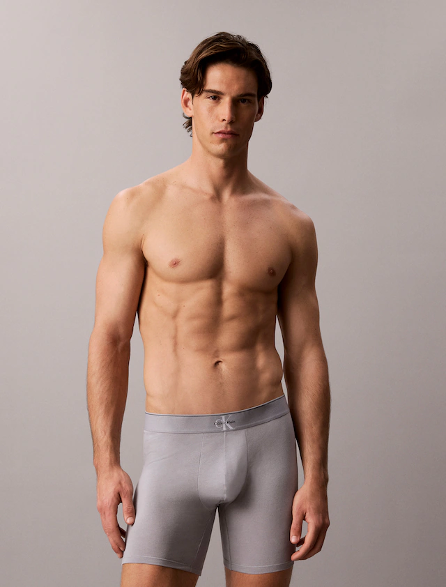 Calvin Klein Underwear Boxershorts »Boxer Brief 3PK« Packung, 3er-Pack, Körpernahe Passform mit elastischem Bund