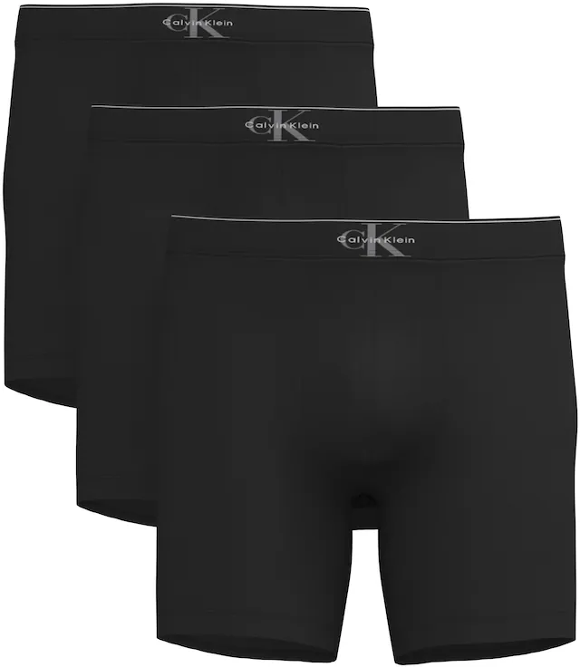 Calvin Klein Underwear Boxershorts »Boxer Brief 3PK« Packung, 3er-Pack, Körpernahe Passform mit elastischem Bund
