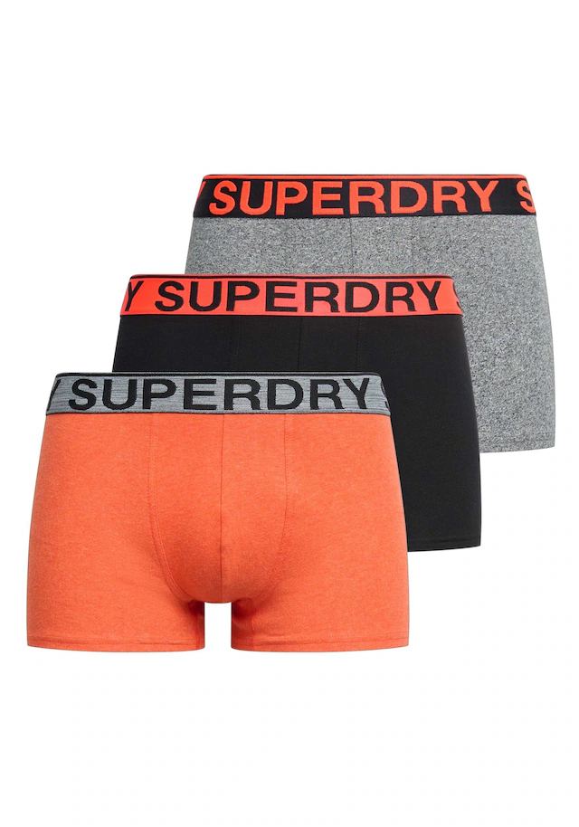 Superdry Boxershorts »Boxershort TRUNK TRIPLE PACK 3er Pack«