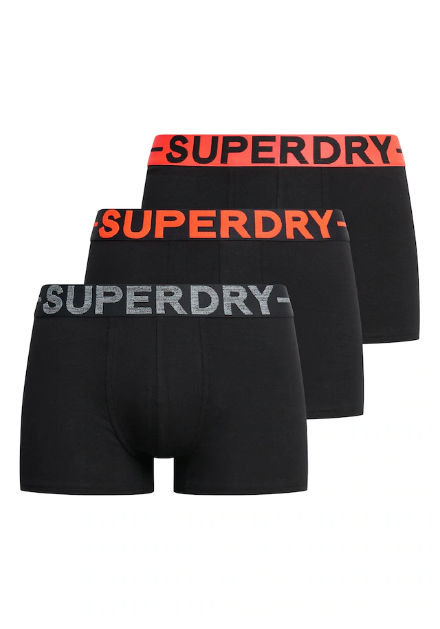 Superdry Boxershorts »Boxershort TRUNK TRIPLE PACK 3er Pack«
