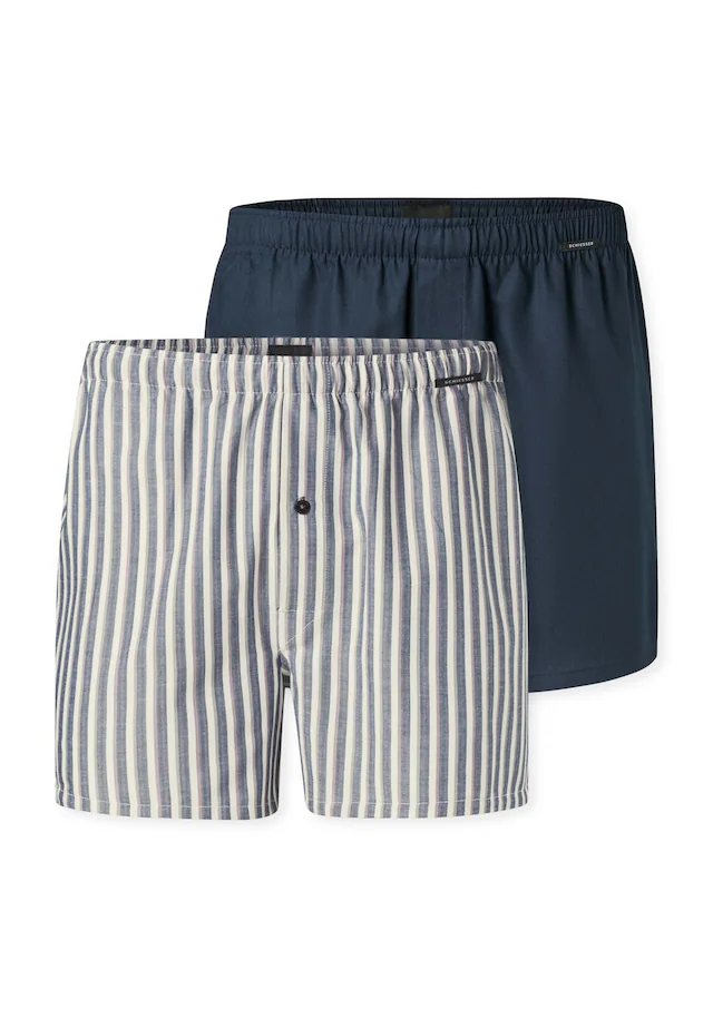 Schiesser Webboxer »Web-Boxershorts Webware 2P 2er Pack«