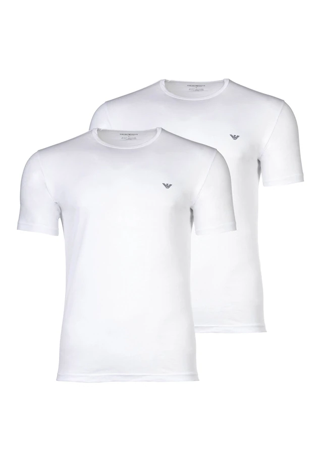 Emporio Armani T-Shirt »T-Shirt SOFT TOUCH BAMBOO VISCOSE 2er Pack«