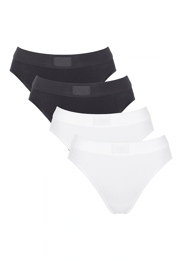 sloggi Slip »Slip Double Comfort Tai 4P 4er Pack«