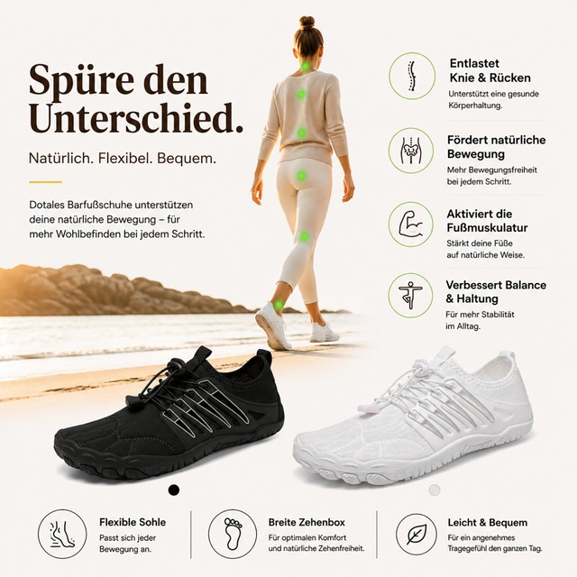 DOTALES Barfußschuh »Monostep Barfußschuhe Damen & Herren Barfußschuhe« Minimalschuhe