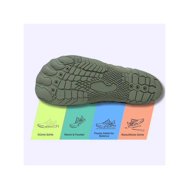DOTALES Barfußschuh »Balancestep Barfußschuhe Damen & Herren Barfußschuhe« Das Original-Barfuß Sneaker, Minimalschuhe, Schnellverschluss