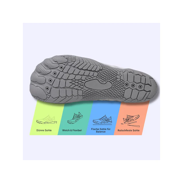 DOTALES Barfußschuh »Balancestep Barfußschuhe Damen & Herren Barfußschuhe« Das Original-Barfuß Sneaker, Minimalschuhe, Schnellverschluss