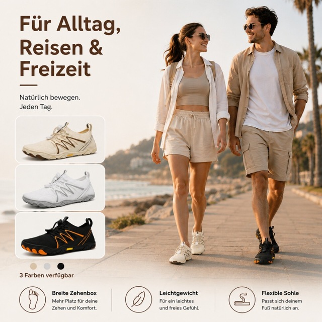 DOTALES Barfußschuh »Gripstep Barfußschuhe Damen & Herren Barfußschuhe« Minimalschuhe