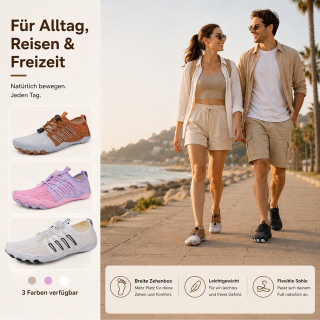 DOTALES Barfußschuh »Slipstep Barfußschuhe Damen & Herren Barfußschuhe« Minimalschuhe