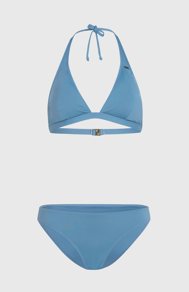 O'Neill Triangel-Bikini »ESSENTIALS MARGA CRUZ BIKINI SET« 2 Stk. mit Neckholder-Oberteil zum Schnüren, aus mittelschwerem TACTEL®