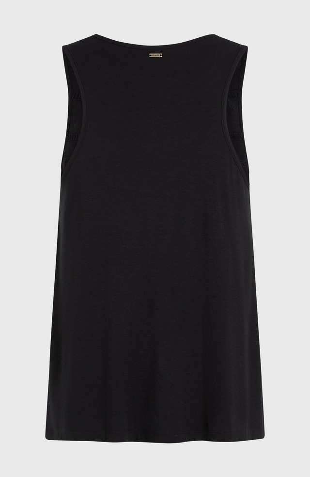 O'Neill Tanktop »ESSENTIALS TOKEENA TANKTOP« mit bestickten Einsätzen am U-Ausschnitt, normale Passform