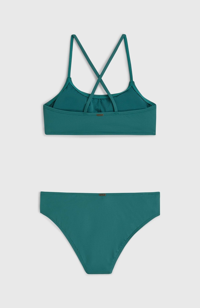 O'Neill Bandeau-Bikini »ESSENTIALS BRALETTE BIKINI SET« 2 Stk. 2-teiliges Bikini-Set, mit festen Trägern, gut abdeckendes Höschen