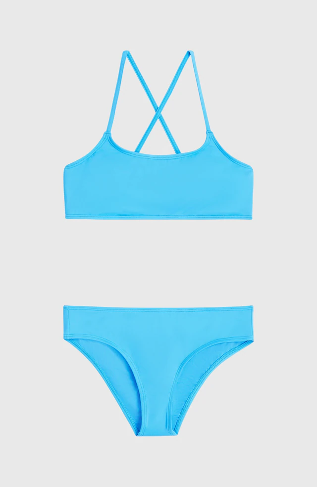 O'Neill Bandeau-Bikini »ESSENTIALS BRALETTE BIKINI SET« 2 Stk. 2-teiliges Bikini-Set, mit festen Trägern, gut abdeckendes Höschen