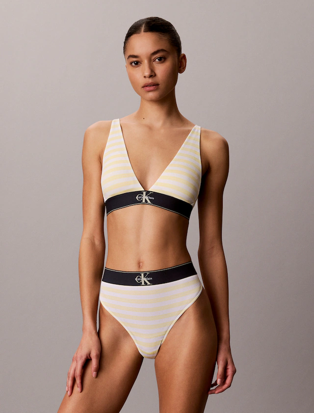 Calvin Klein Underwear Triangel-BH »LIGHTLY LINED TRIANGLE« Körpernahe Passform mit verstellbaren Trägern