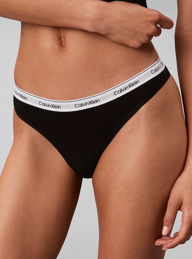 Calvin Klein Underwear Tanga »THONG 5 PK« Packung, Körpernahe Passform