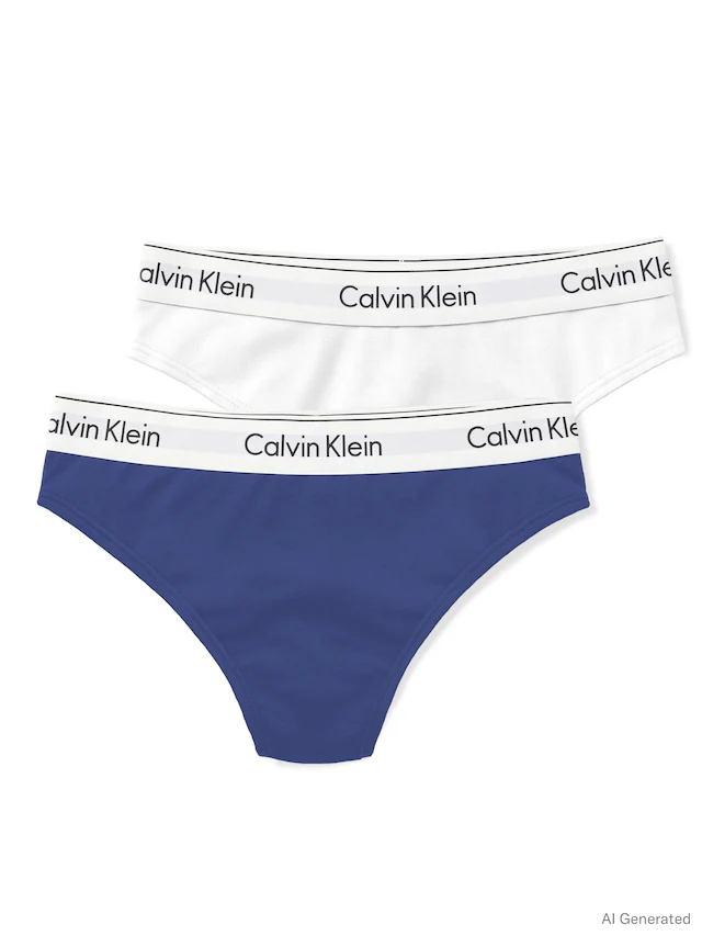 Calvin Klein Underwear Tanga »THONG 2PK« Packung, 2er-Pack, Körpernahe Passform mit elastischem Bund