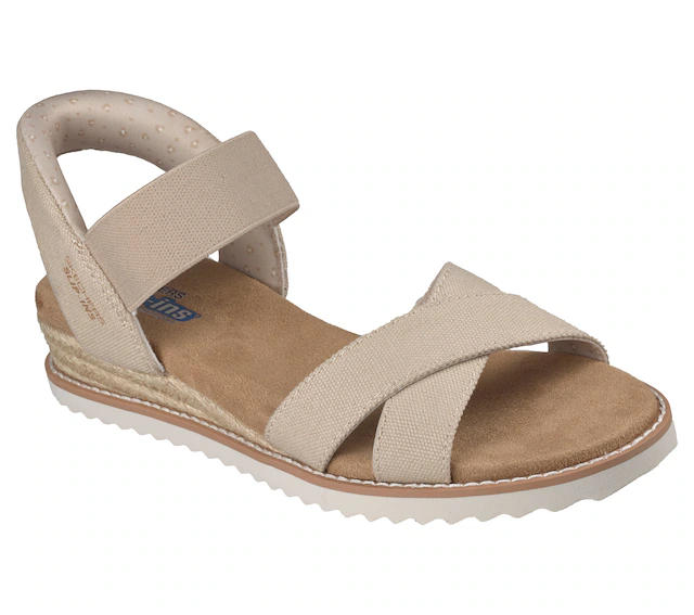Skechers Sandale »DESERT KISS-GOLDEN LILY« Sommerschuh, Urlaubsschuh, Sandalette mit Memory Foam