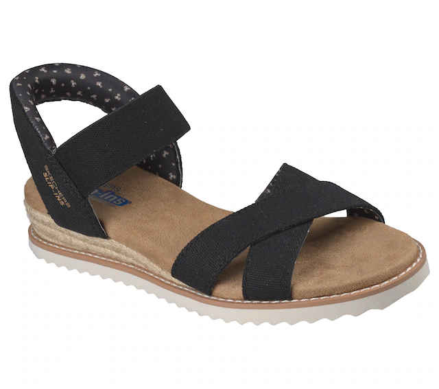 Skechers Sandale »DESERT KISS-GOLDEN LILY« Sommerschuh, Urlaubsschuh, Sandalette mit Memory Foam