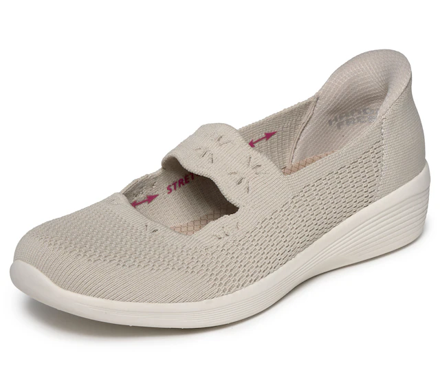 Skechers Ballerina »ARYA« Freizeitschuh, Schlupfschuh mit Handsfree Slip-Ins Funktion
