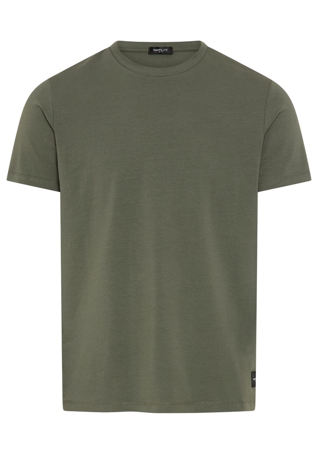 Replay T-Shirt Baumwoll-Mix, Rundhalsform