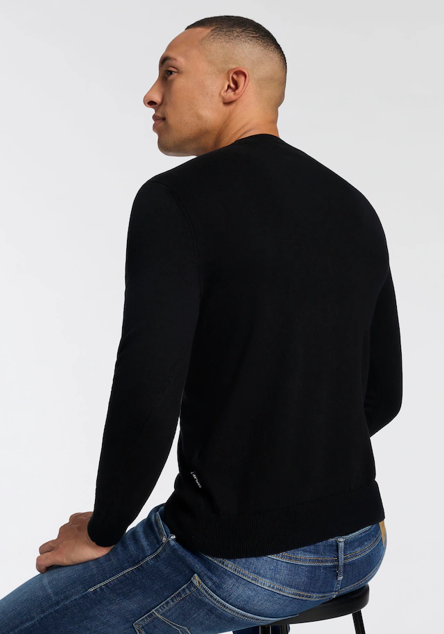 Replay Strickpullover mit Kaschmir-Anteil, Rundhals