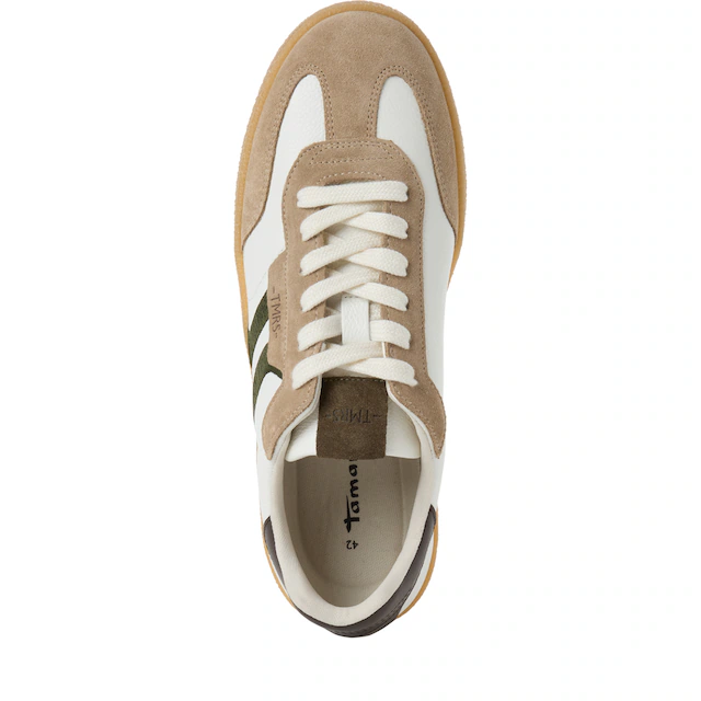 Tamaris Sneaker Freizeitschuh, Halbschuh, Schnürschuh mit Kontrastbesatz, für Herren