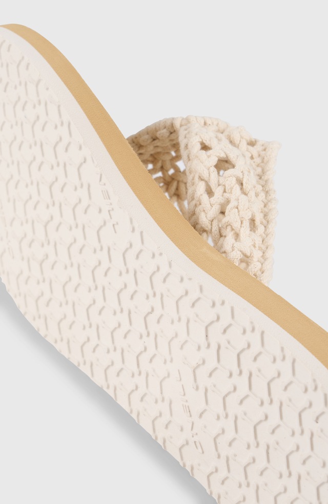 O'Neill Zehentrenner »DITSY CROCHET SANDALS« Sommerschuh, Sandale, Schlappen, mit Gummilaufsohle