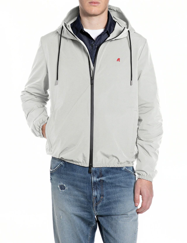 Replay Kurzjacke mit Kapuze mit Kapuze