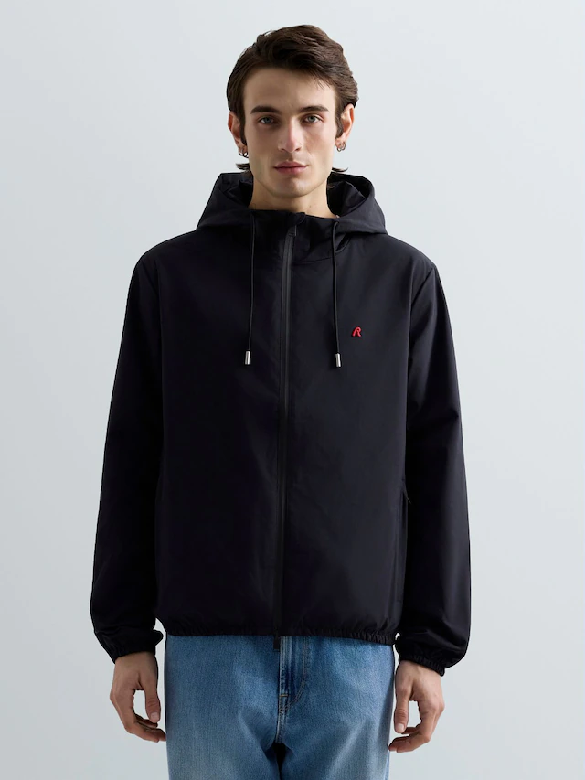 Replay Kurzjacke mit Kapuze mit Kapuze