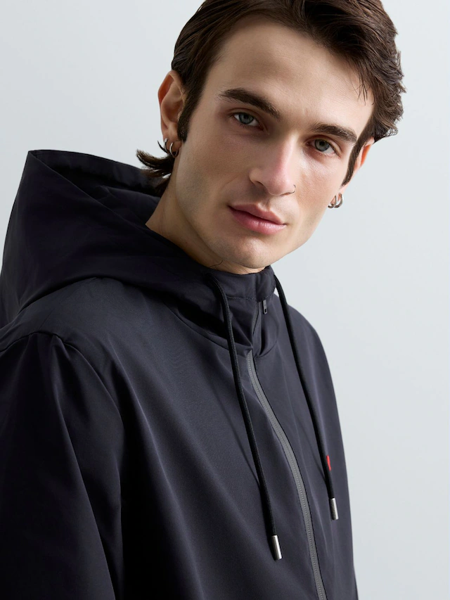 Replay Kurzjacke mit Kapuze mit Kapuze