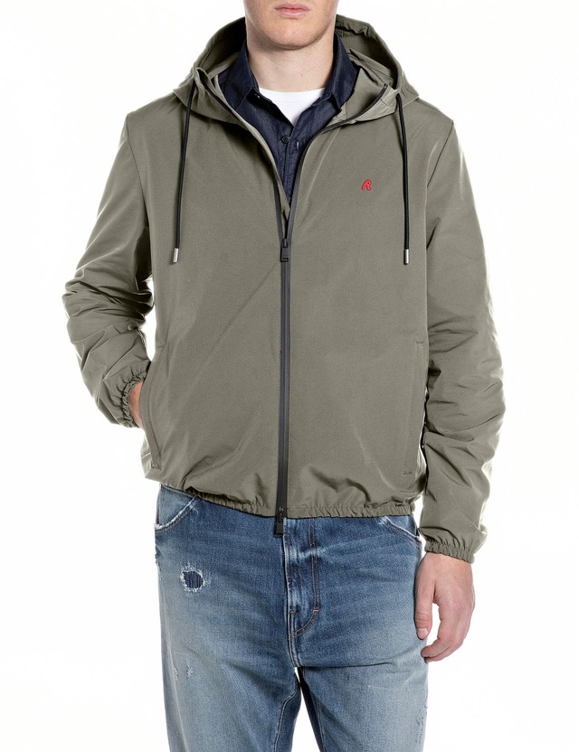 Replay Kurzjacke mit Kapuze mit Kapuze