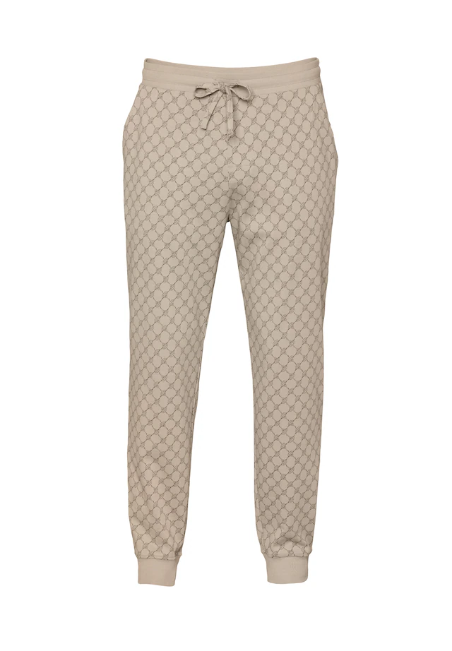 JOOP! Pyjamahose »Leisure« mit Cornflower-Print, seitlichen Taschen und Bindeband