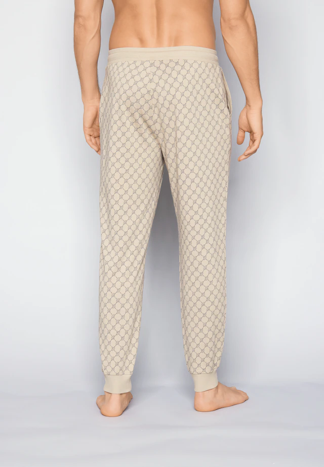 JOOP! Pyjamahose »Leisure« mit Cornflower-Print, seitlichen Taschen und Bindeband