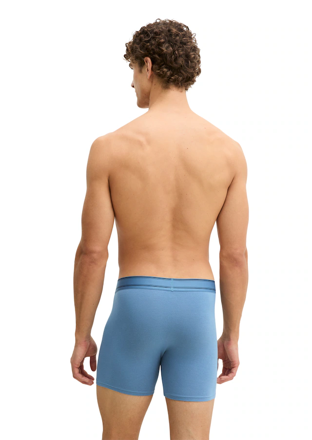 Marc O'Polo Retro Pants »Modal« mit etwas längerem Bein, Logobund, ohne Eingriff