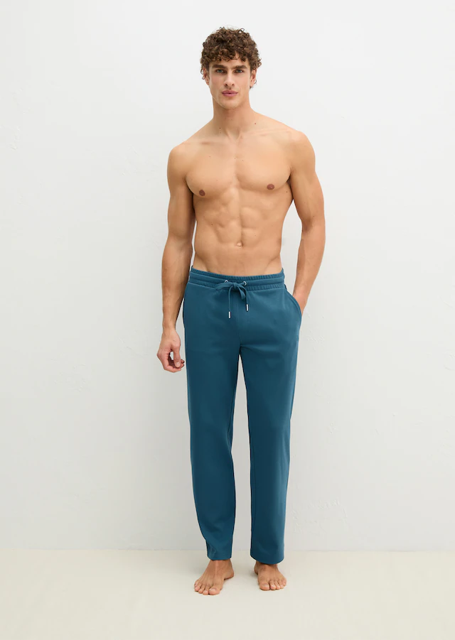 Marc O'Polo Loungehose »Mix N Match Interlock« mit Gummizug und Bindeband