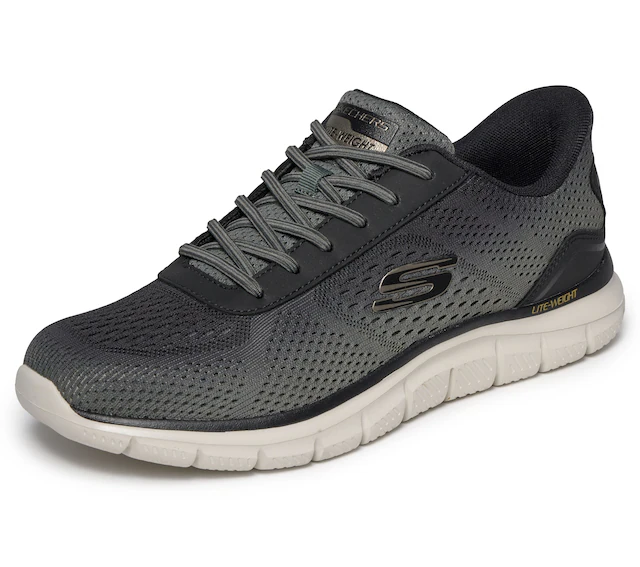 Skechers Slip-On Sneaker »TRACK« Schlupfschuh, Freizeitschuh, Sportschuh mit Memory Foam
