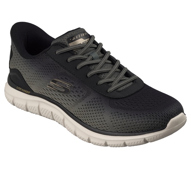 Skechers Slip-On Sneaker »TRACK« Schlupfschuh, Freizeitschuh, Sportschuh mit Memory Foam