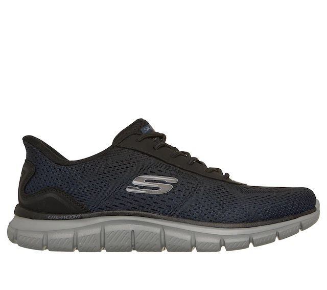 Skechers Slip-On Sneaker »TRACK« Schlupfschuh, Freizeitschuh, Sportschuh mit Memory Foam