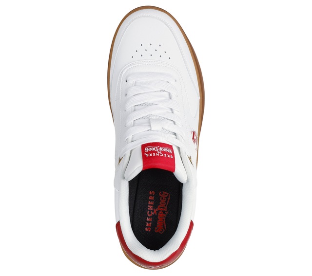 Skechers Sneaker »COURTSIDE-CALI DUDEZ« Snoop Dogg Schnürschuh mit Kontrastbesätzen