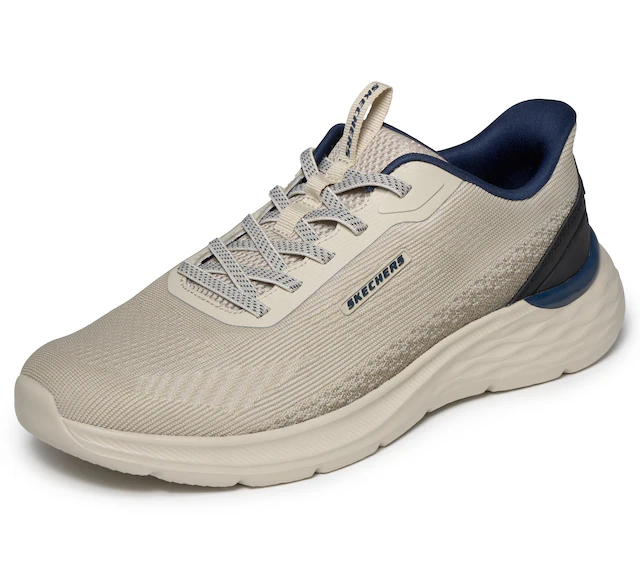 Skechers Slip-On Sneaker »GARNER« Slipper, Schnürschuh mit Relaxed Fit