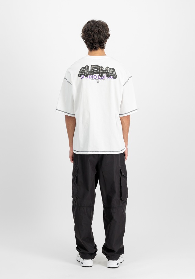 Alpha Industries T-Shirt »Studio Bubble Backprint T-Shirt«