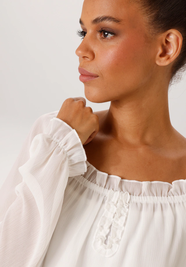 Aniston CASUAL Schlupfbluse aus strukturiertem Chiffon